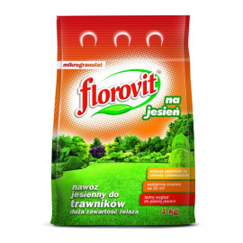 Удобрение гранулированное для газонов осеннее 1кг FLOROVIT