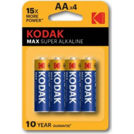 Элементы питания Kodak MAX LR6-4BL (KАА-4)