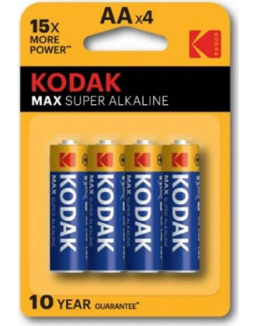 Элементы питания Kodak MAX LR6-4BL (KАА-4)