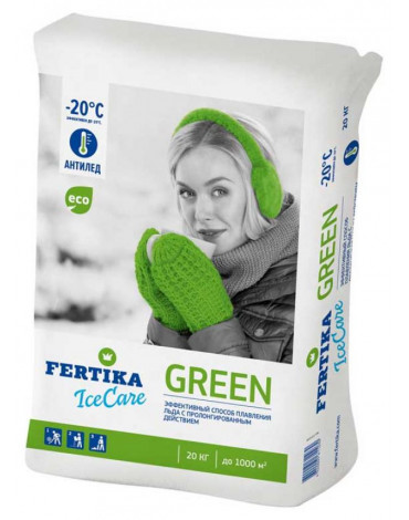 Антигололёд 20 кг Фертика (Icecare Green)