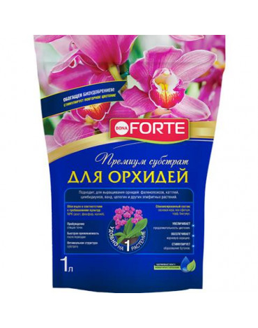 Субстрат для Орхидей 1л Bona Forte