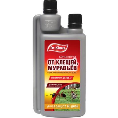 Концентрат от муравьёв,клещей,др.насекомых 250мл Dr.Klaus