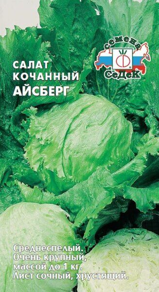 Салат Айсберг (кочан) (Седек)