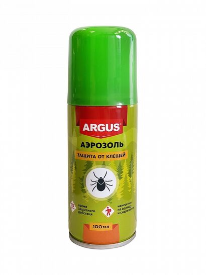 Аэрозоль АНТИКЛЕЩ ARGUS  100мл