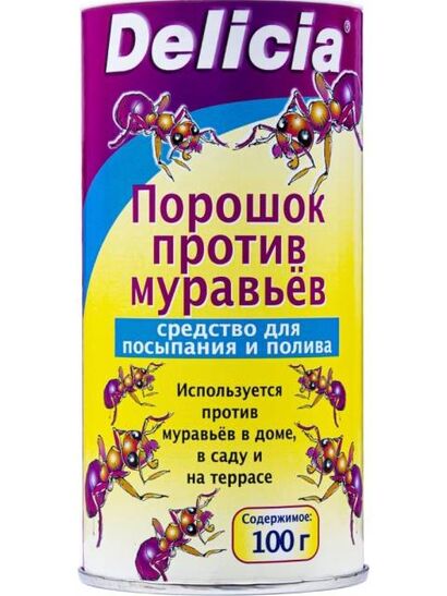 Порошок против муравьёв Delicia 100гр