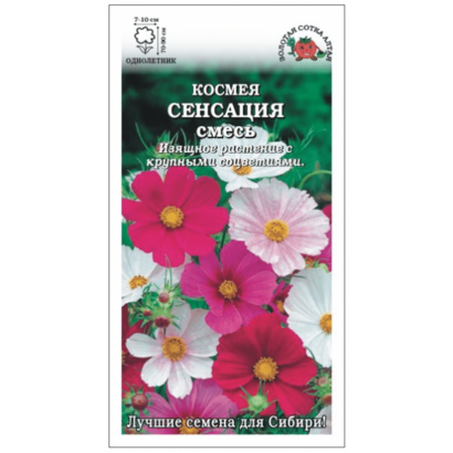 Космея Сенсация смесь (Сотка)