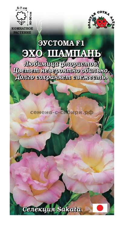 Эустома Эхо Шампань (Сотка)