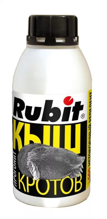 Кыш Rubit  прогонит кротов (репеллент от кротов)  0,5л