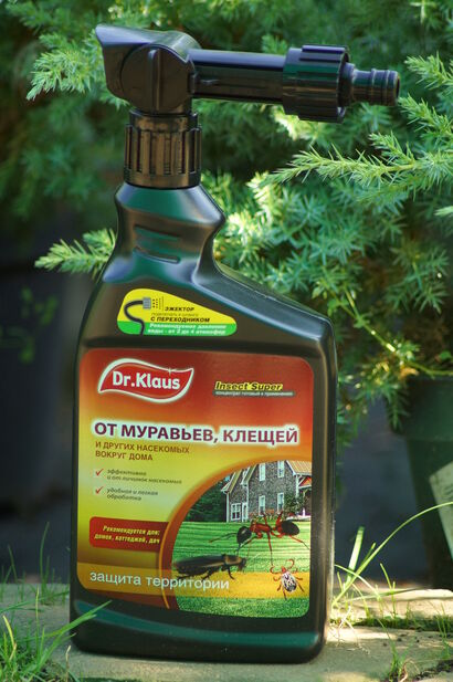 Эжектор Insect Super (Концентрат) от муравьёв,клещей,др.насекомых 1л Dr.Klaus